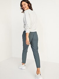 High-Waisted PowerSoft Zip Jogger Pants for Women | Old Navy (US)