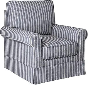 Swivel Accent Chair Linen Mid Century Modern Chair, Comfy Swivel Barrel Reading Chair, Upholstere... | Amazon (US)
