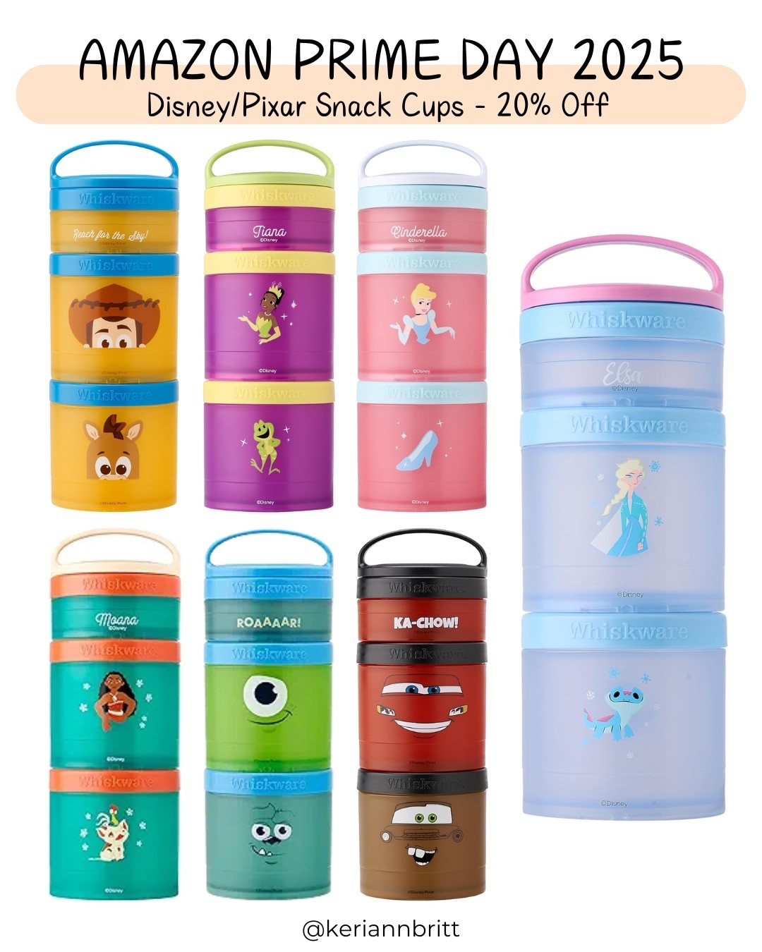Amazon Prime Day 2025 - Kids Disney and Pixar Snack Cups 20% off

#LTKSaleAlert #LTKBaby #LTKKids