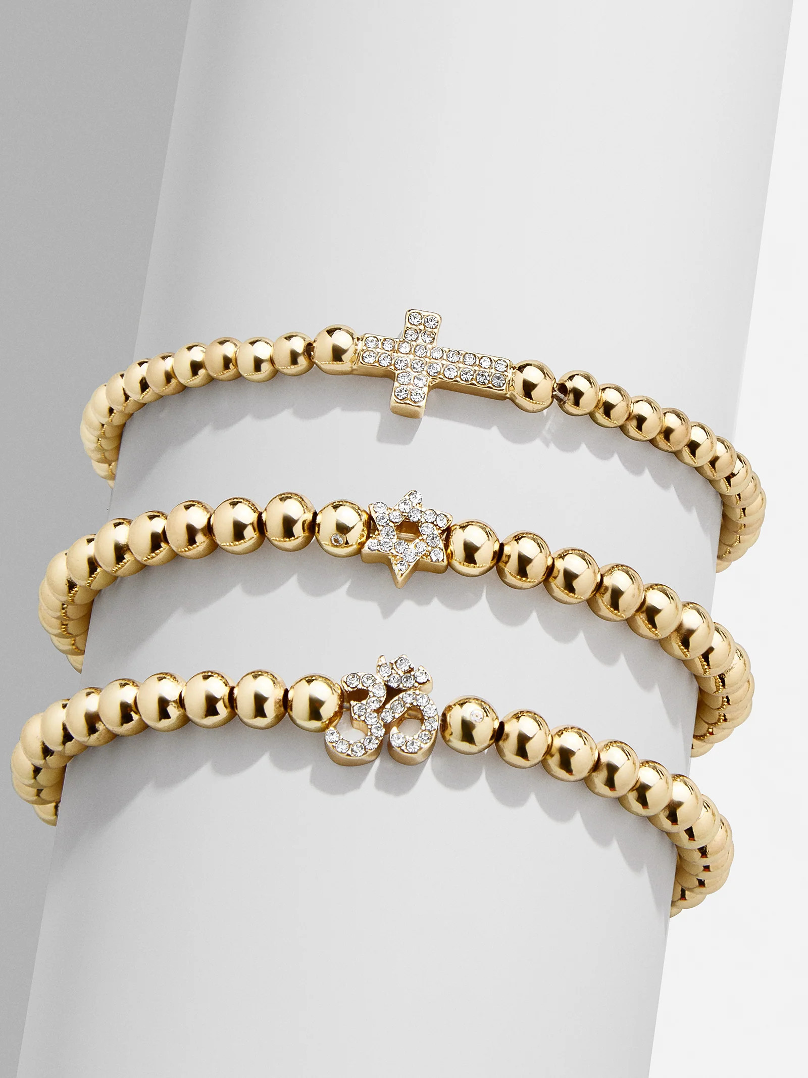 Have Faith Pisa Bracelet - Cross | BaubleBar (US)