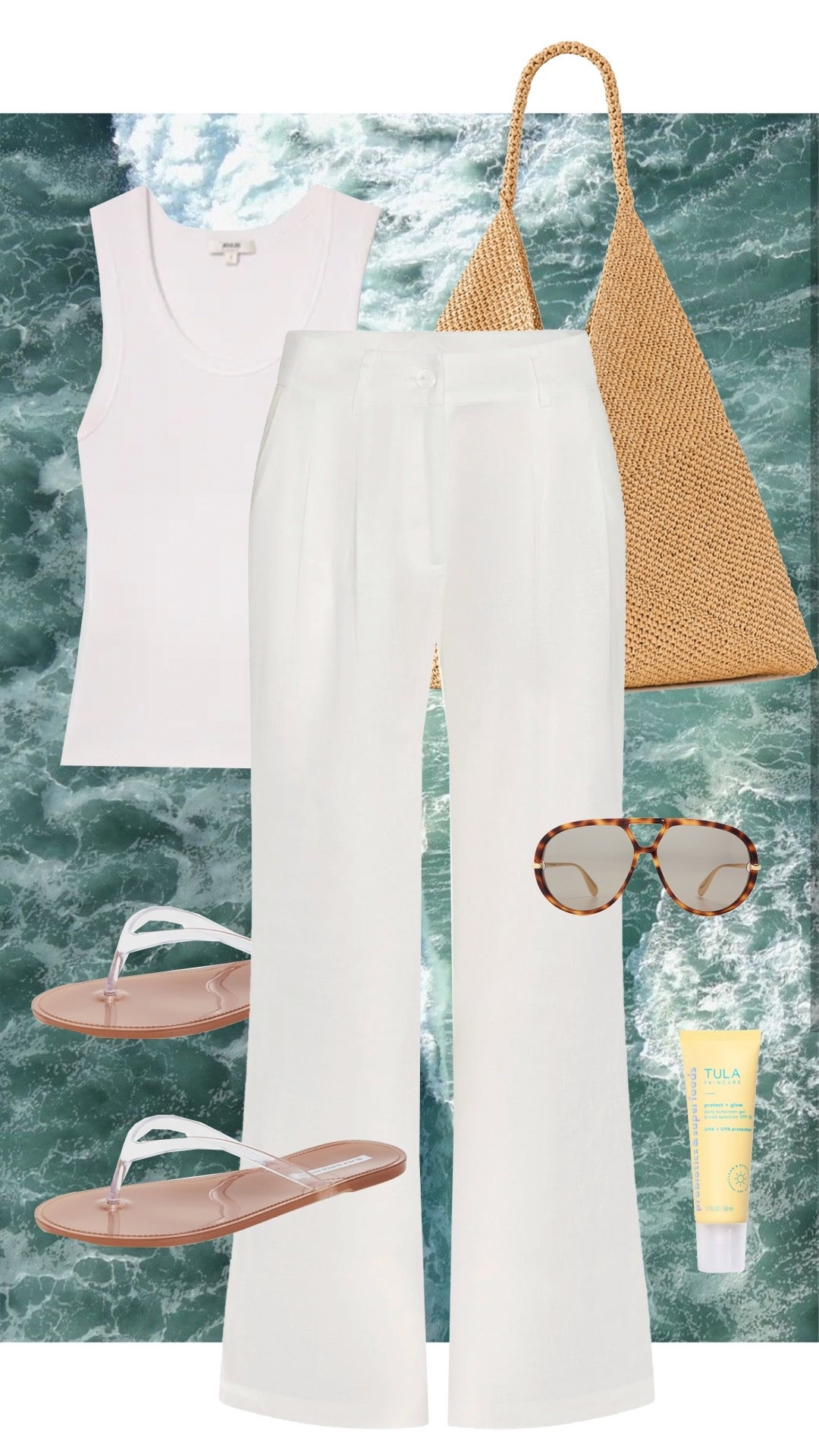 Vacation outfit idea 🐚