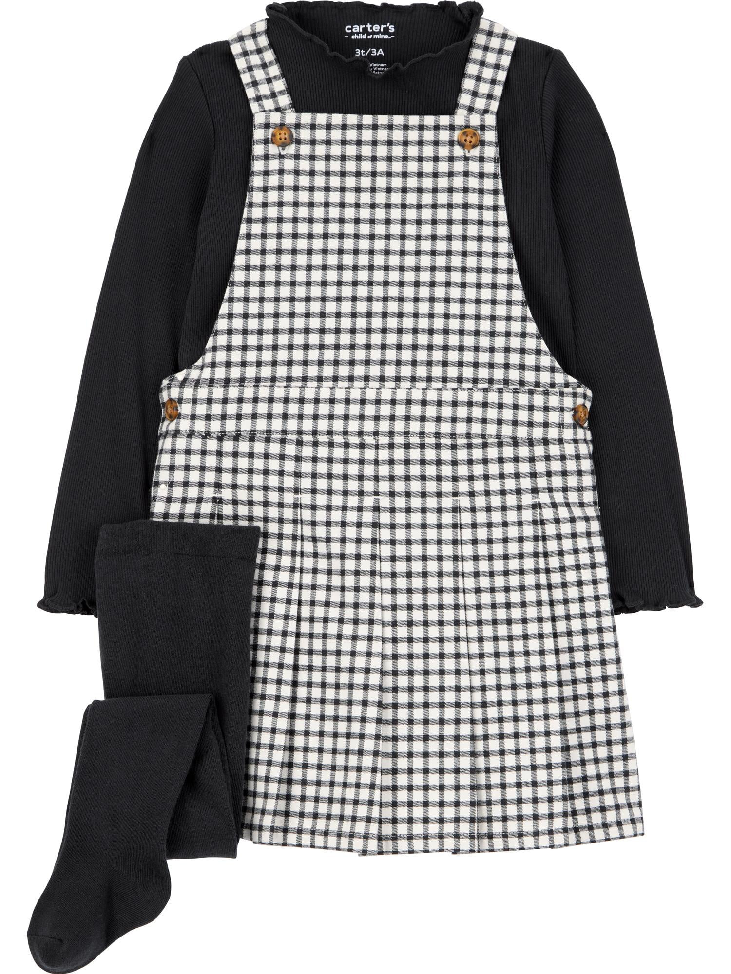 Carter's Child of Mine Toddler Girl Dress Set, 3-Piece, Sizes 12M-5T | Walmart (US)