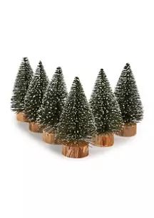 Set of 6 Christmas Trees | Belk