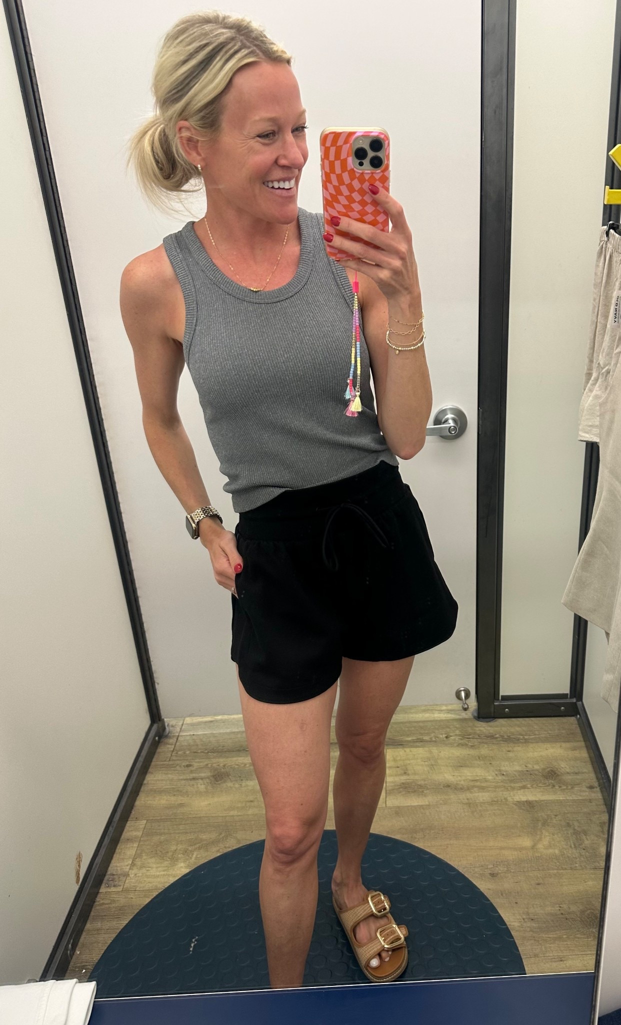 Old Navy athleisure wear! 50% off everything! @oldnavy #oldnavy

Tank- small
Shorts- small 

#LTKFindsUnder50 #LTKSaleAlert #LTKStyleTip
