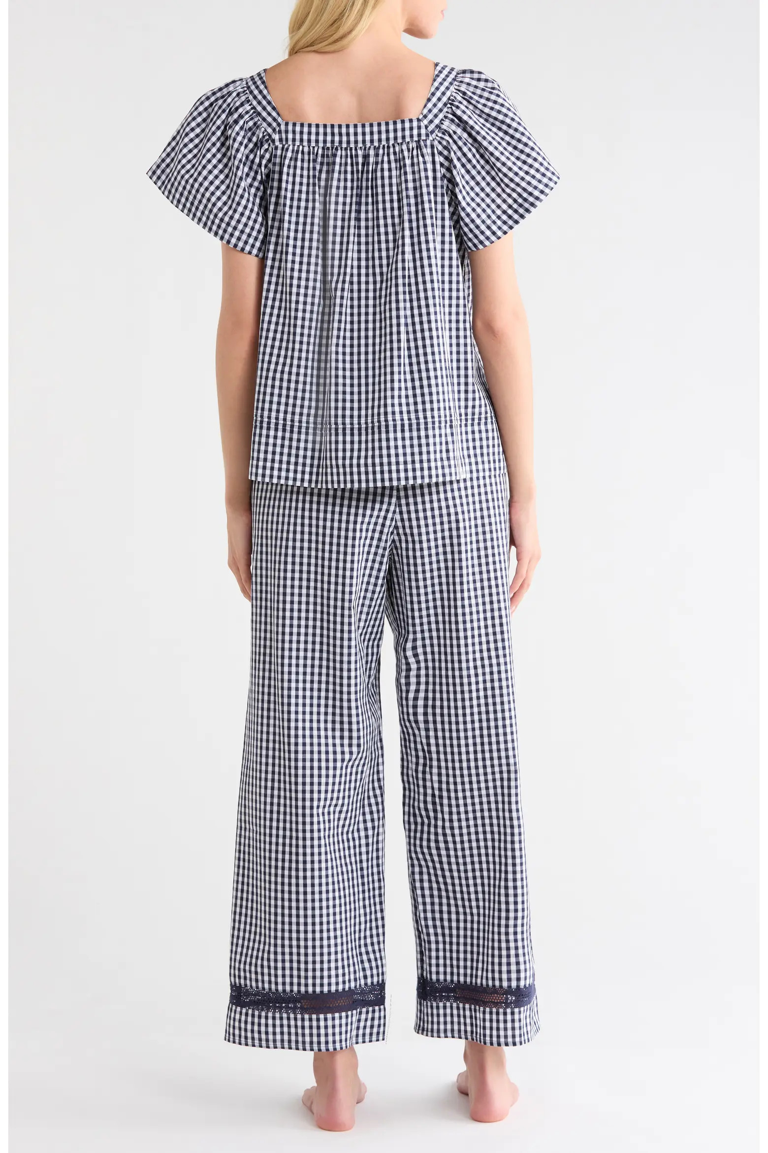 Gingham Cotton Pajamas (Women) | Nordstrom | Nordstrom