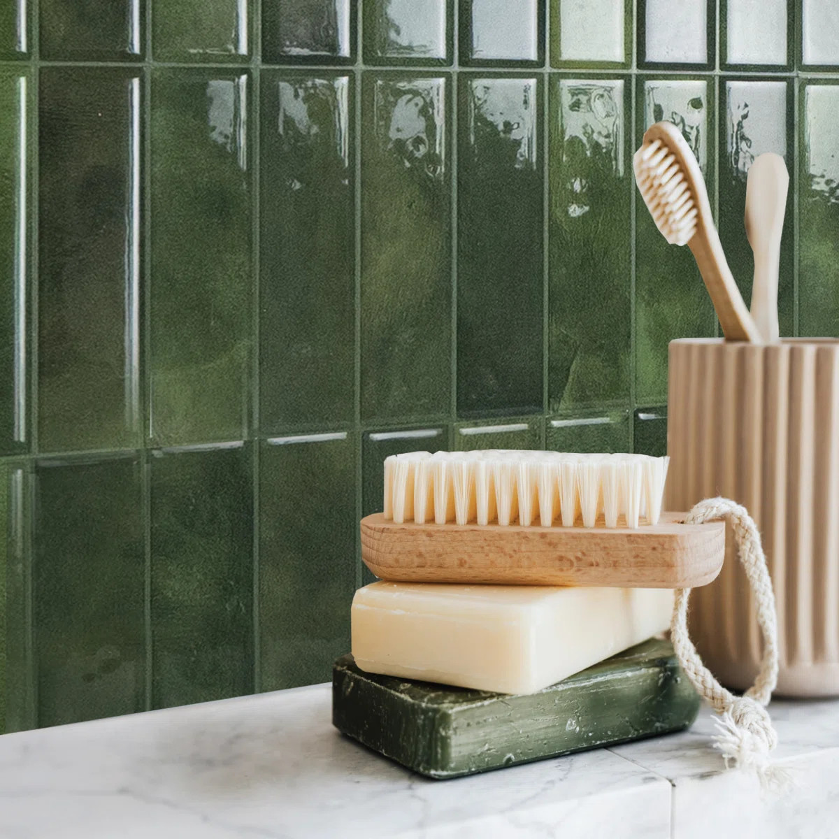 Peel and Stick Gel Backsplash Tile Morocco 11.5'' x 9'' (Set of 4) | Wayfair North America