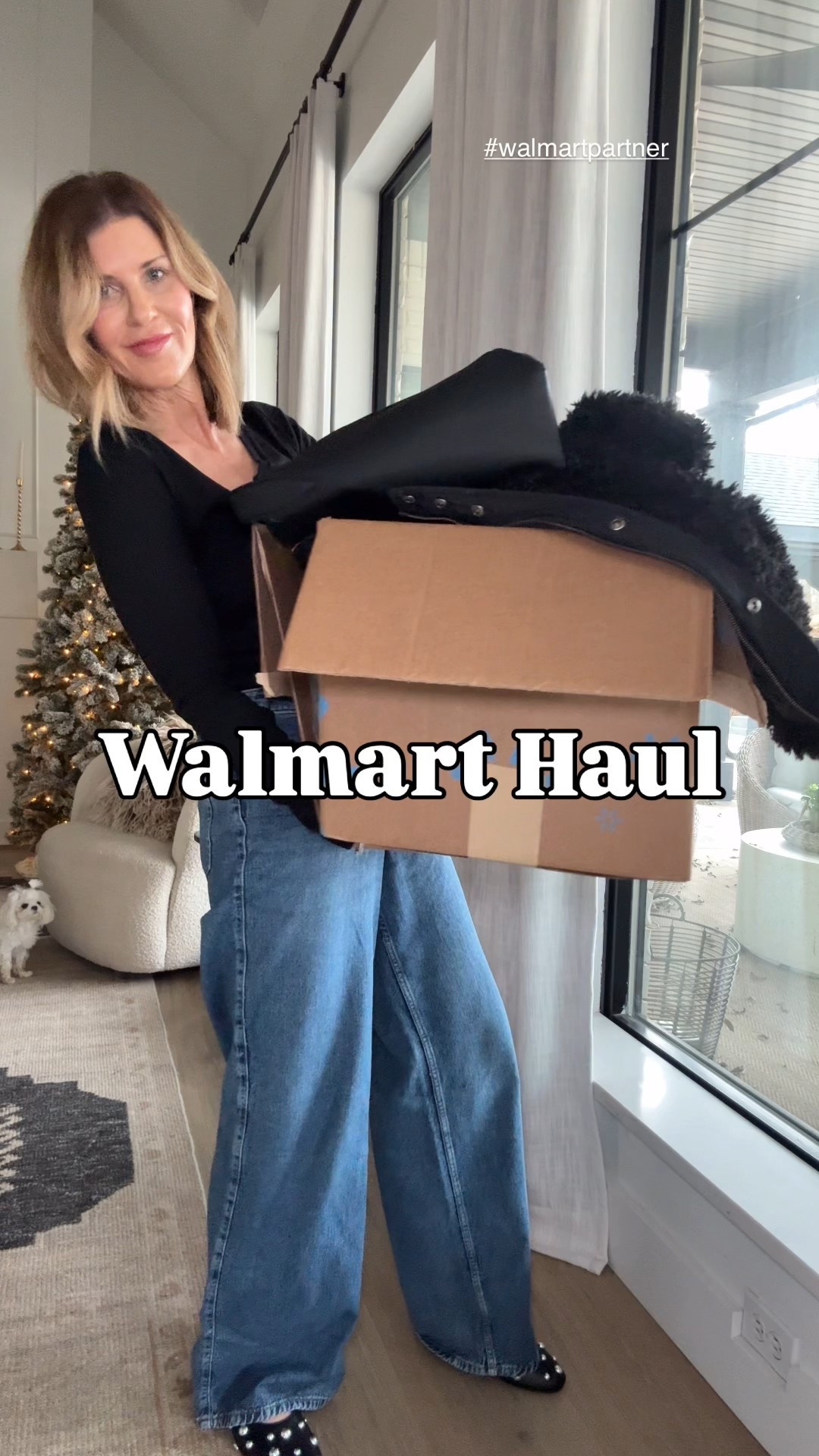 New finds from @walmartstyle  🙌🏼🙌🏼🙌🏼
Keeping everything in this order and styling one pair of jeans 4 different ways! Be sure to size down (I’m normally a 4 and bought the 2). Tops and jacket fit TTS. I’m between a 7.5 and an 8 in shoes and sized down to a 7.5 .

#walmartpartner 
#walmartstyle @shop.ltk #liketkit

#LTKSaleAlert #LTKOver40 #LTKStyleTip