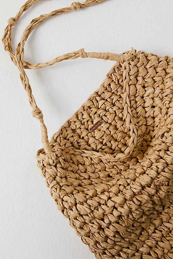 Easy Spirit Straw Crossbody Bag by FP Collection at Free People, Natural, One Size | Free People (Global - UK&FR Excluded)