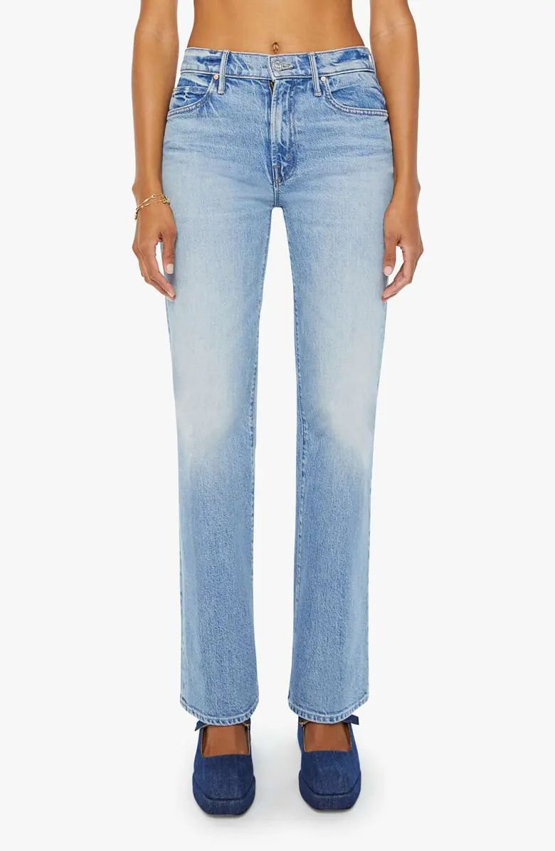 MOTHER The Kick High Waist Straight Leg Jeans | Nordstrom | Nordstrom