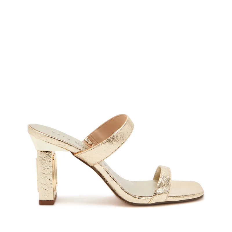 Katy Perry The Hollow Heel Sandal - Gold - Gold - 5 | Verishop