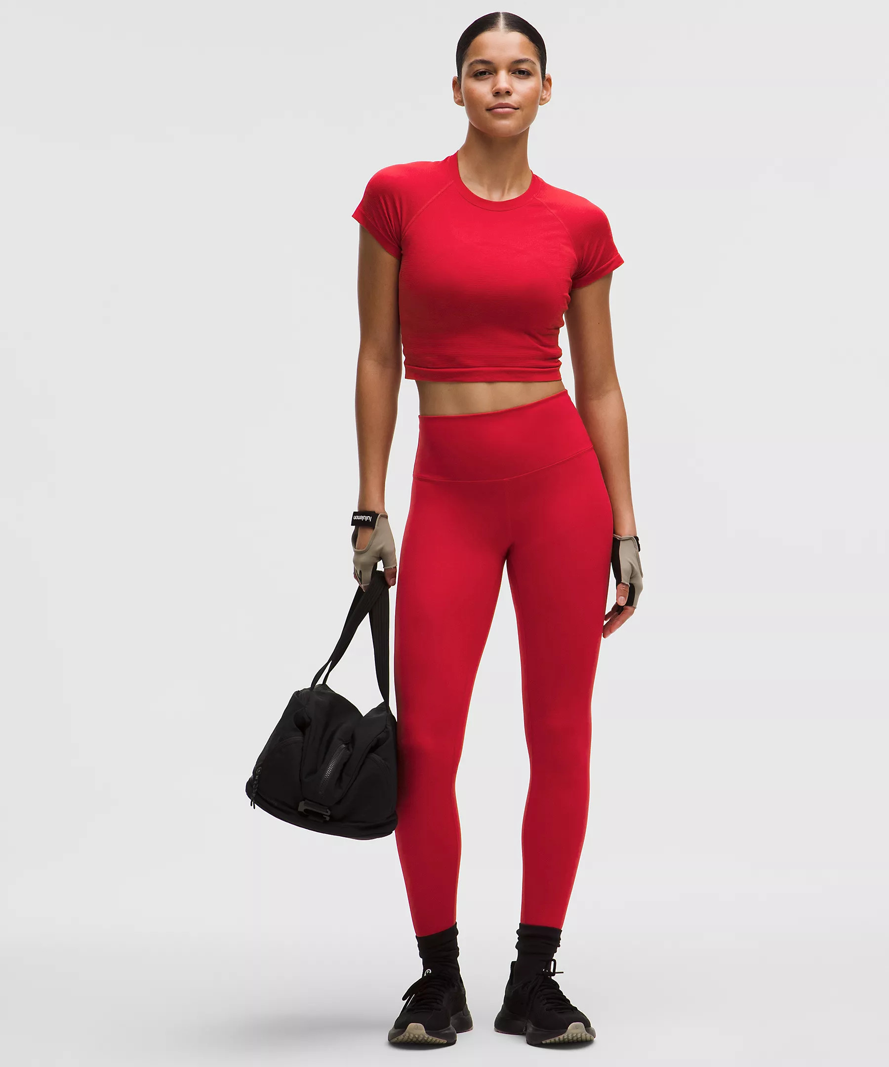 Swiftly Tech Cropped Short-Sleeve Shirt 2.0 | Lululemon (US)