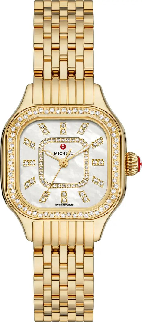 Meggie Diamond Dial Bracelet Watch, 29mm | Nordstrom