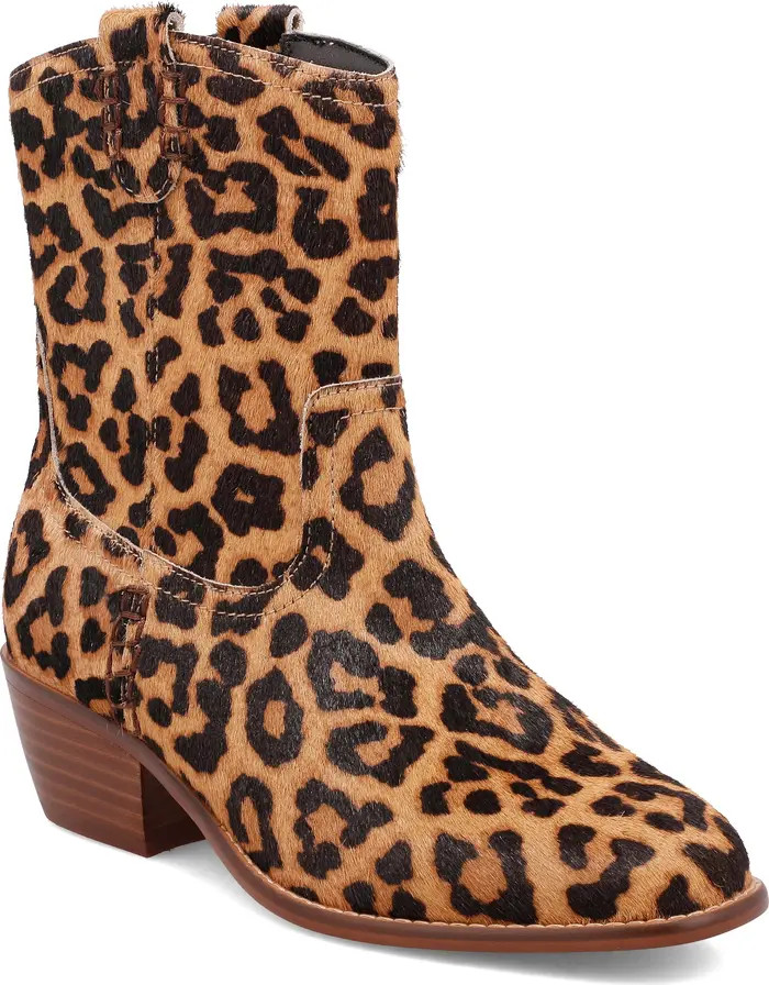 MIA Limited Edition Lauryn Genuine Calf Hair Bootie (Women) | Nordstrom | Nordstrom