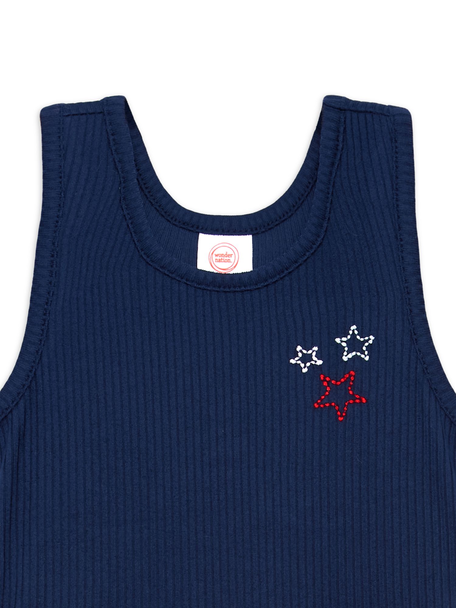 Wonder Nation Toddler Girls’ Americana Tutu Dress, Sizes 12M-5T | Walmart (US)