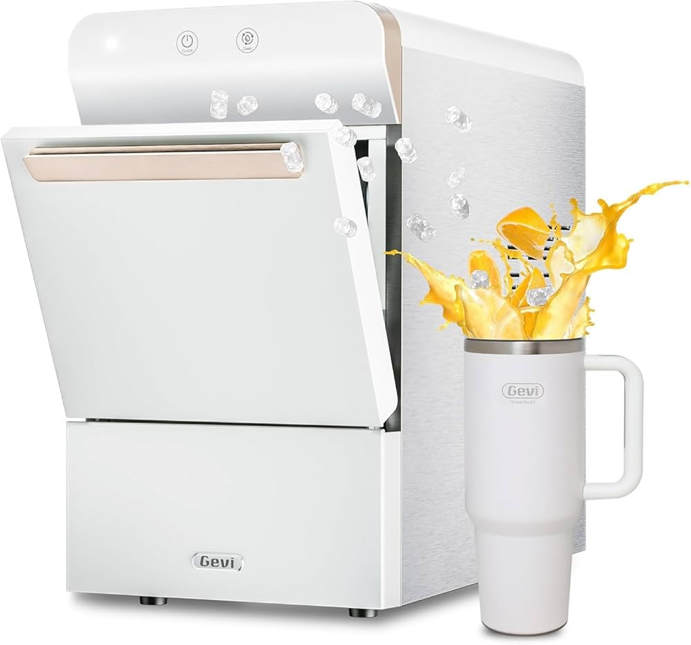 Gevi V2.0 Nugget Ice Maker Countertop 30lbs/24H, Pellet Ice Makers with Self-Cleaning & Energy-Ef... | Amazon (US)