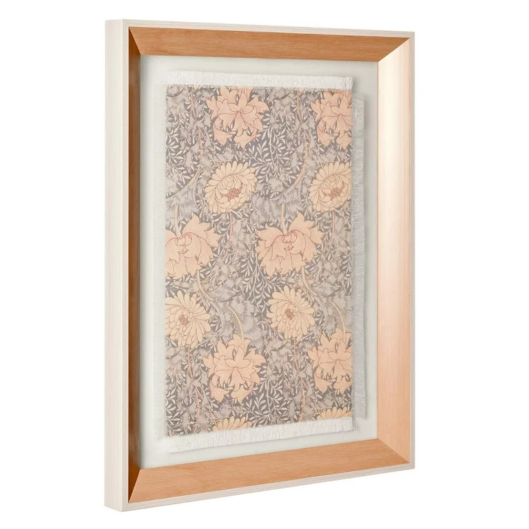 Beautiful Framed Vintage Floral Pattern Print Wall Art by Drew Barrymore 15.37" L x 20.37" H x 1.... | Walmart (US)