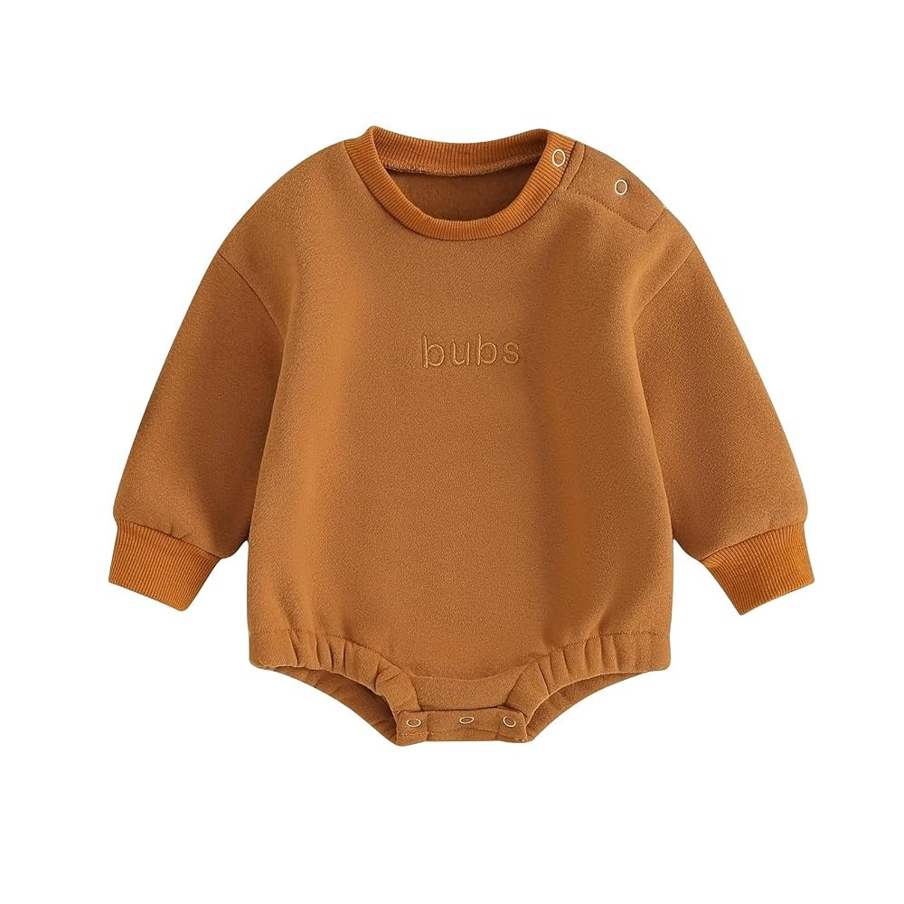 VISGOGO Newborn Infant Baby Boy Girls Oversized Romper Little Dude Sweater Onesie Coming Home Out... | Amazon (US)