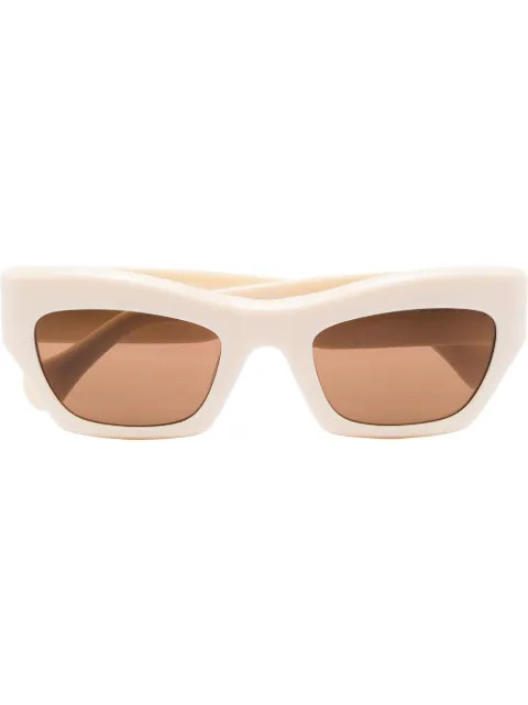 Port Tanger Ayreen rectangular-frame Sunglasses - Farfetch | Farfetch Global