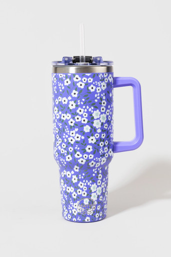 Stainless Ditsy Floral Mug | Francesca's