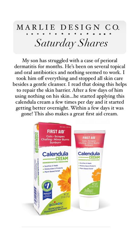 Holistic Health | perioral dermatitis | clean products | first aid cream | calendula cream | Amazon | Amazon finds | homeopathic medicine | burn cream | insect bite relief 

#LTKbeauty #LTKover40 #LTKkids