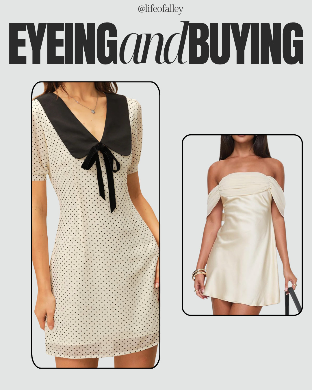 Eyeing and buying spring dresses!  

 #LTKootd #LTKSeasonal #LTKOver40