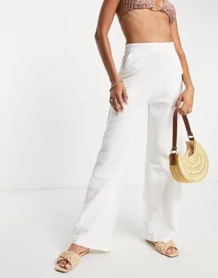 Rhythm Classic beach pants in white | ASOS (Global)