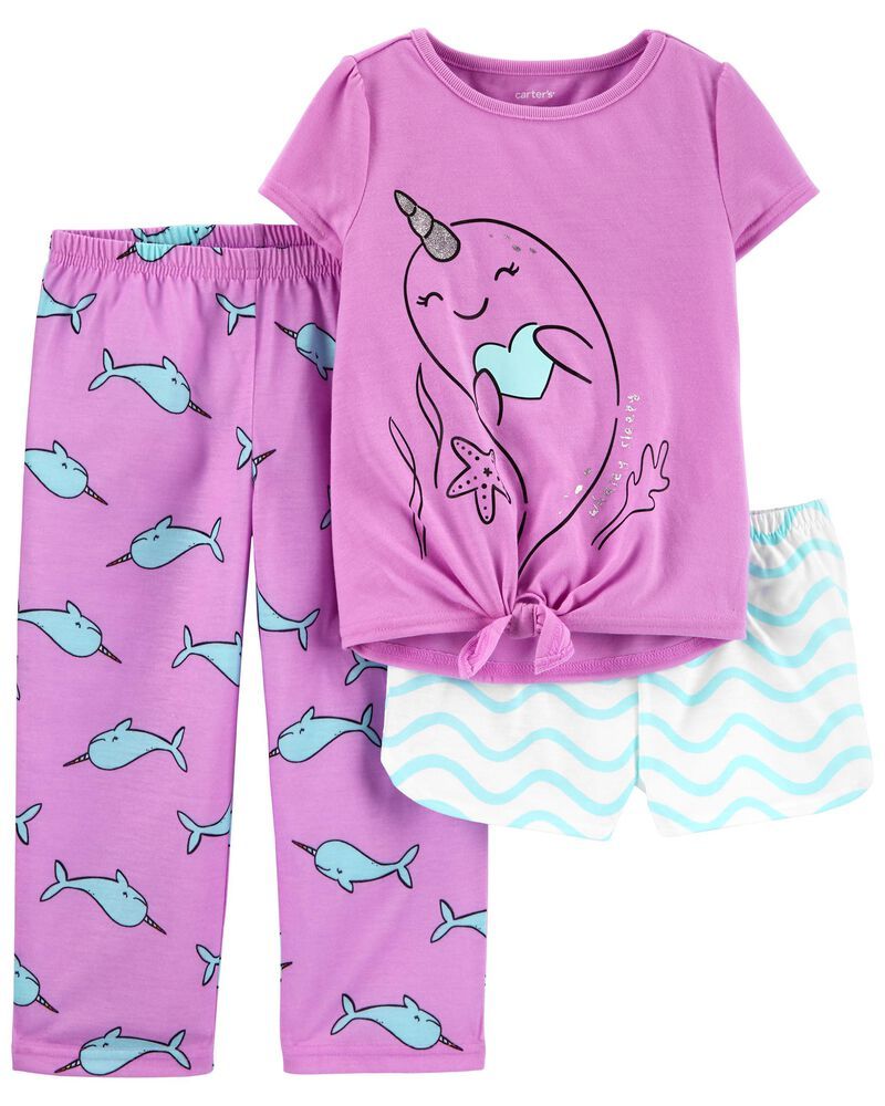 3-Piece Narwhal Loose Fit PJs | Carter's