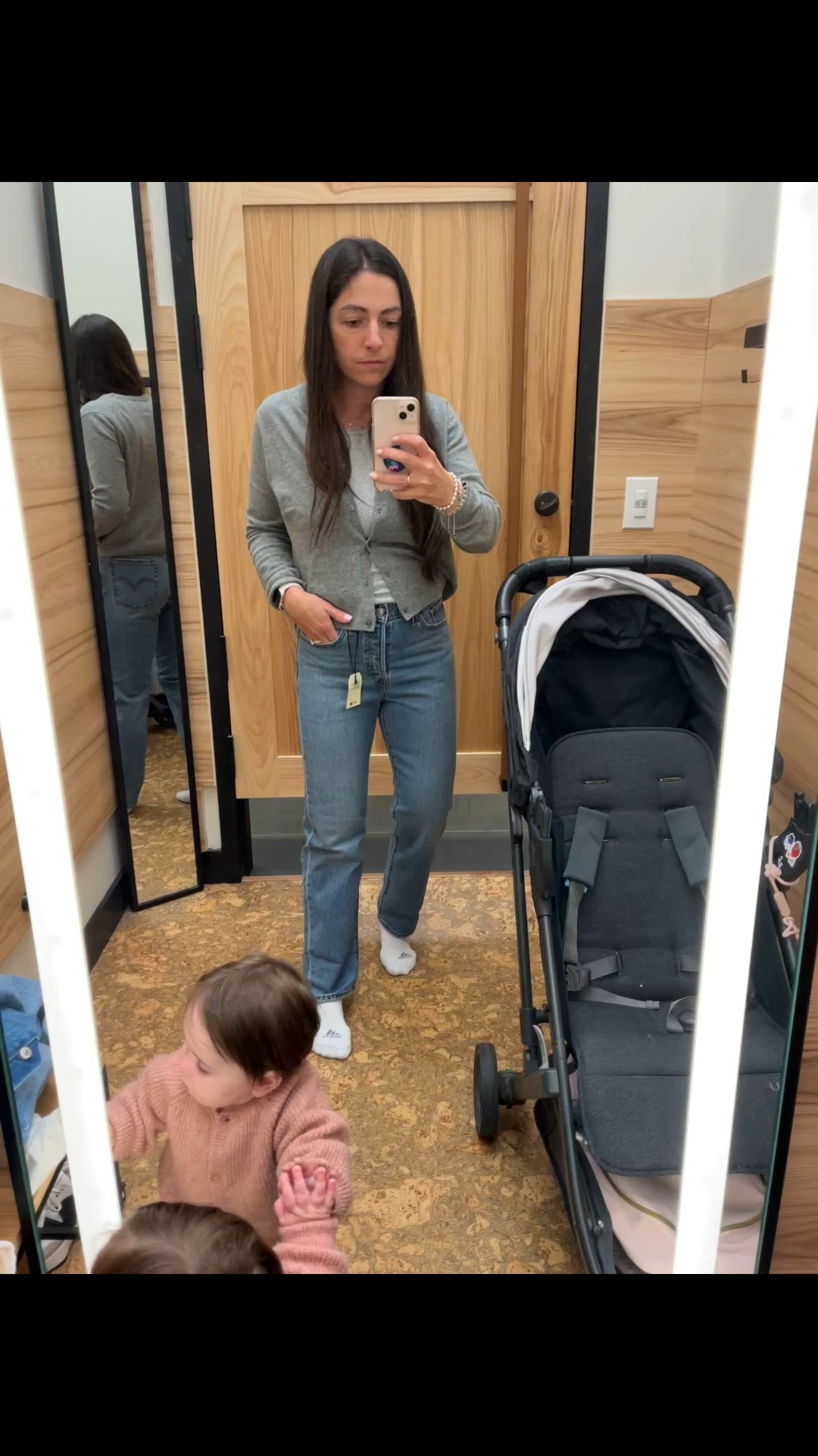 Needed new denim wearing size 26,28 length. Going to order a 27,28 length for a less snug fit

#LTKcanada #LTKjeans #LTKstyletip