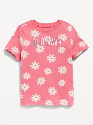 Unisex Printed Crew-Neck T-Shirt for Toddler | Old Navy (US)