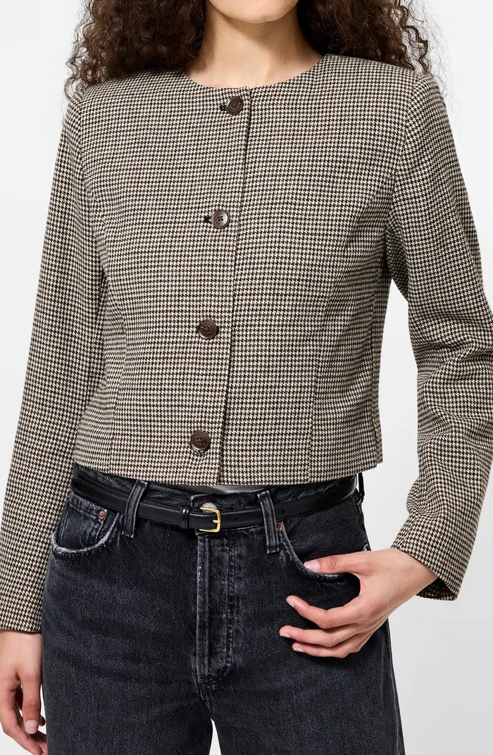 Houndstooth Check Jacket | Nordstrom