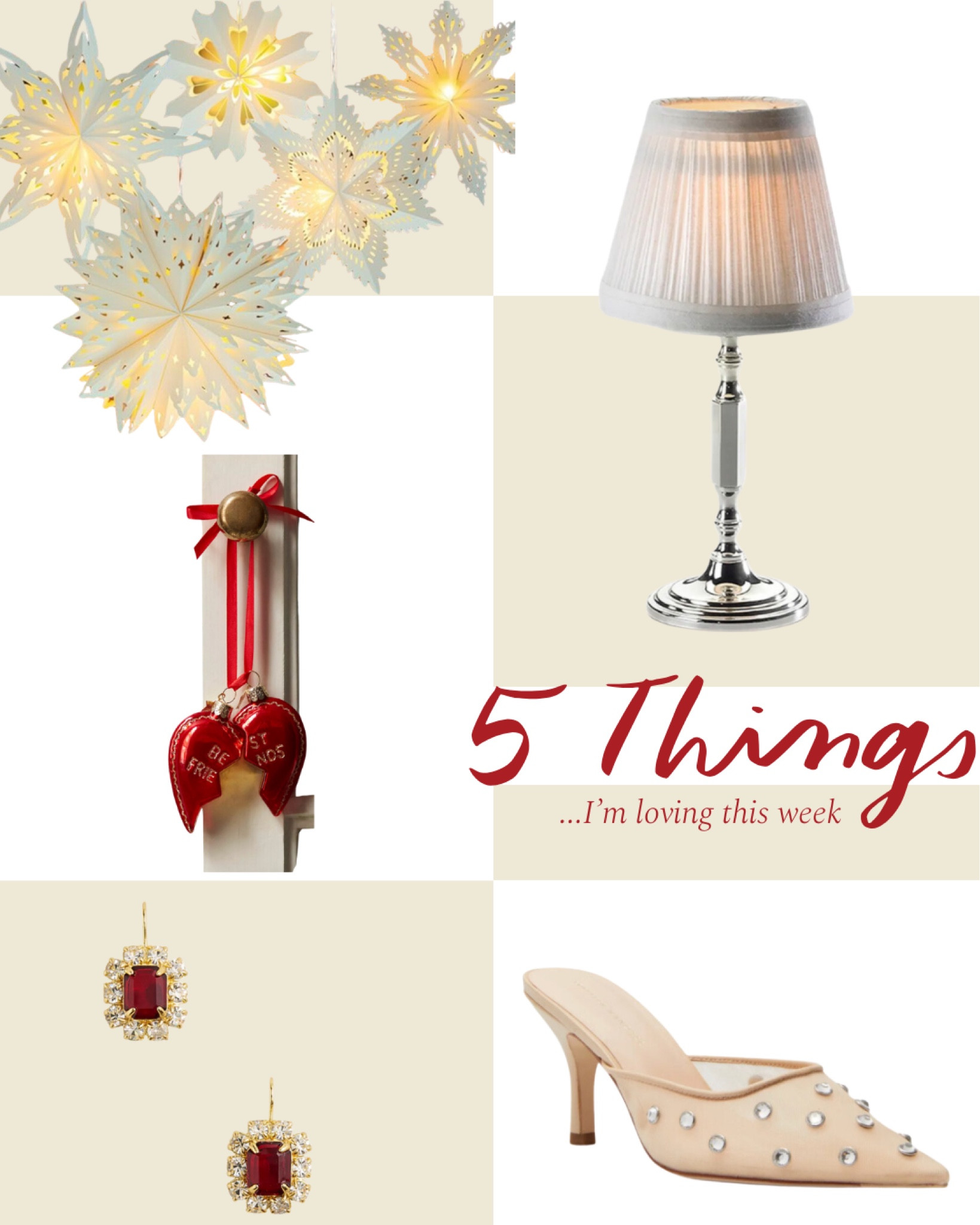 5 things I’m loving right now ❤️

#LTKSeasonal #LTKHoliday #LTKHome