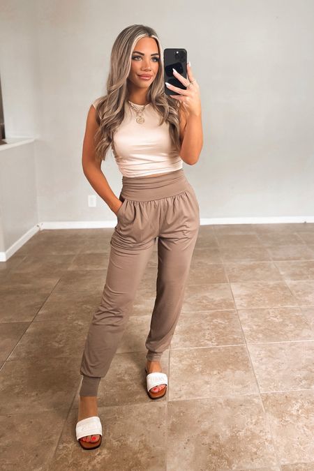 Amazon outfit. Everything fits TTS these pants are on sale and come in so many colors.

#LTKFindsUnder100 #LTKStyleTip #LTKFindsUnder50