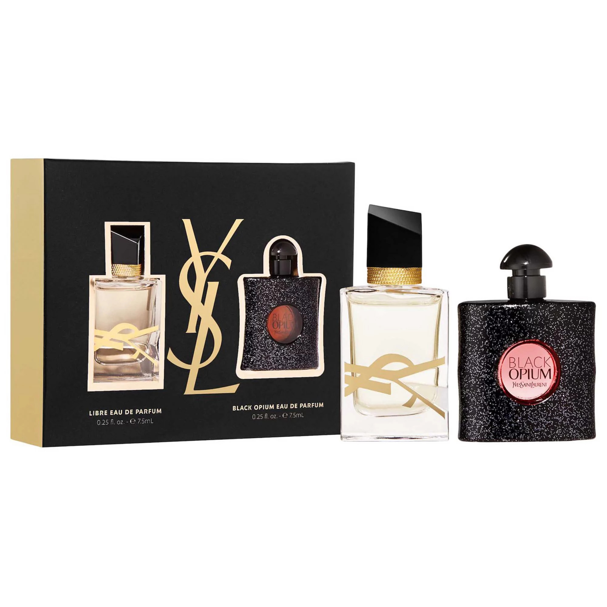 Yves Saint Laurent Mini Black Opium & Libre Eau de Parfum Set | Kohl's