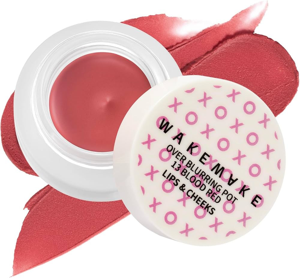 WM X NETFLIX SQUID GAME Over Blurring Pot (Blood Red, 13) | blurring pot, lips, cheek | Amazon (US)