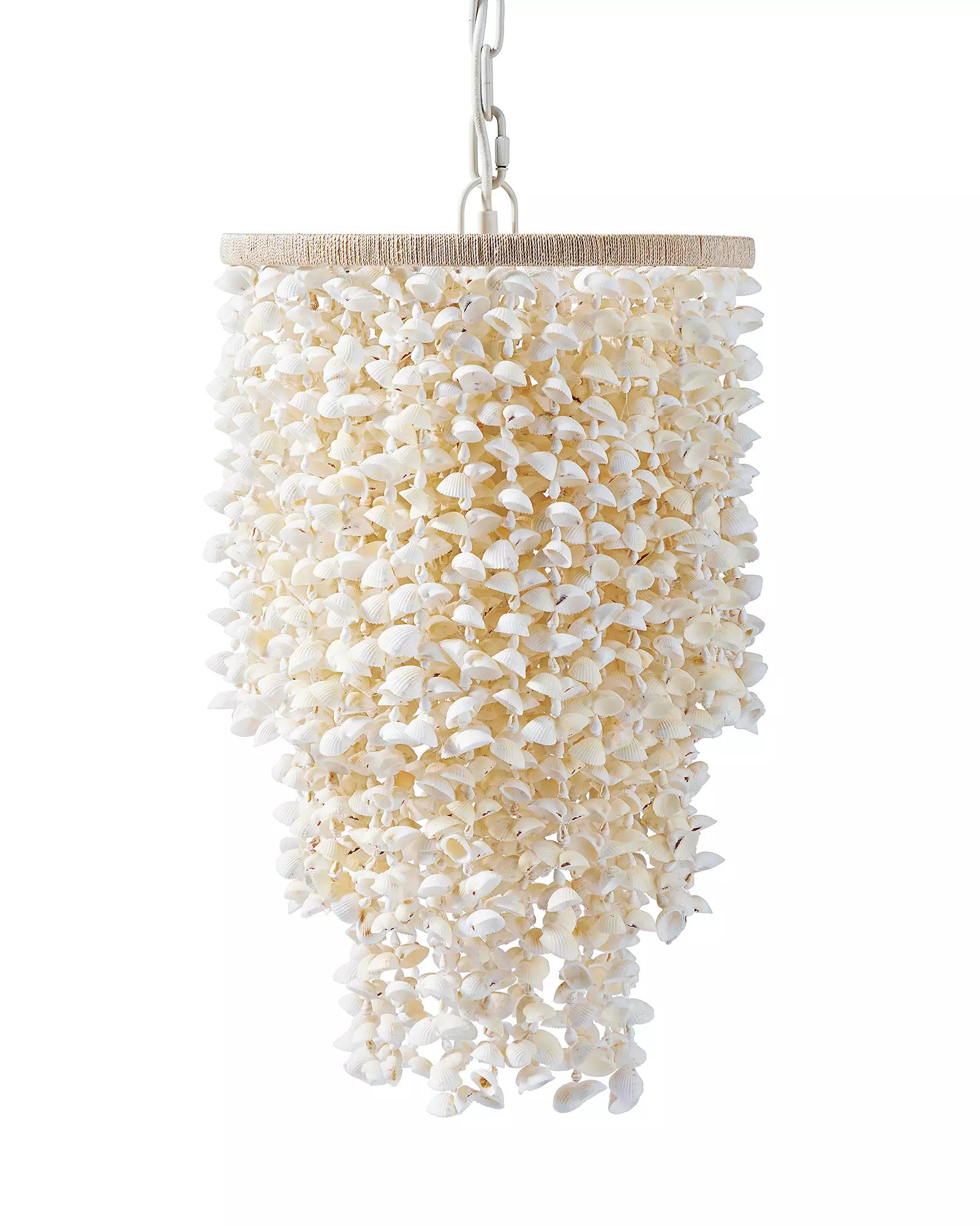 Aptos Shell Chandelier | Serena and Lily