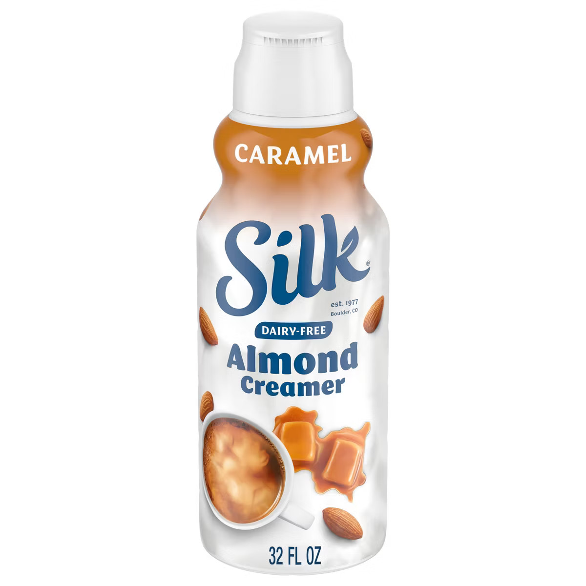 Silk Caramel Almond Creamer - 32 fl oz (1qt) Bottle | Target