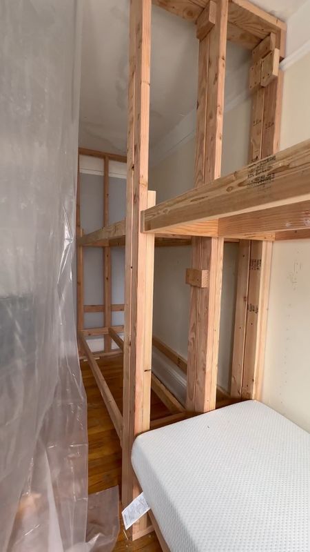 Building renter friendly “built-in" bunk beds!! Step by step instructions on Simplyhandmade studios.com

#LTKhome #LTKkids