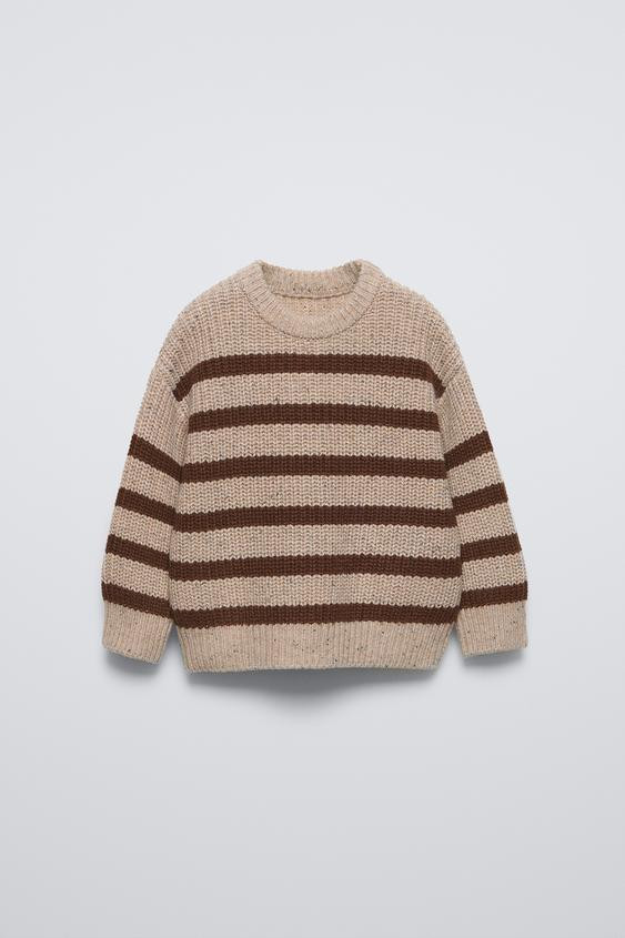 STRIPED KNIT SWEATER | Zara US