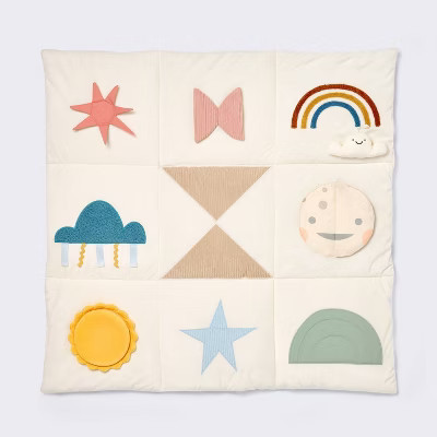 Geometric Interactive Playmat - Cloud Island™: Shapes Pattern, 40" x 40" | Target