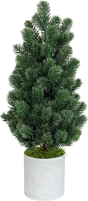 Artificial Christmas Tree | 15 Inch Small Tabletop Noble Pine Tree Include Pot for Table Desk Hom... | Amazon (US)