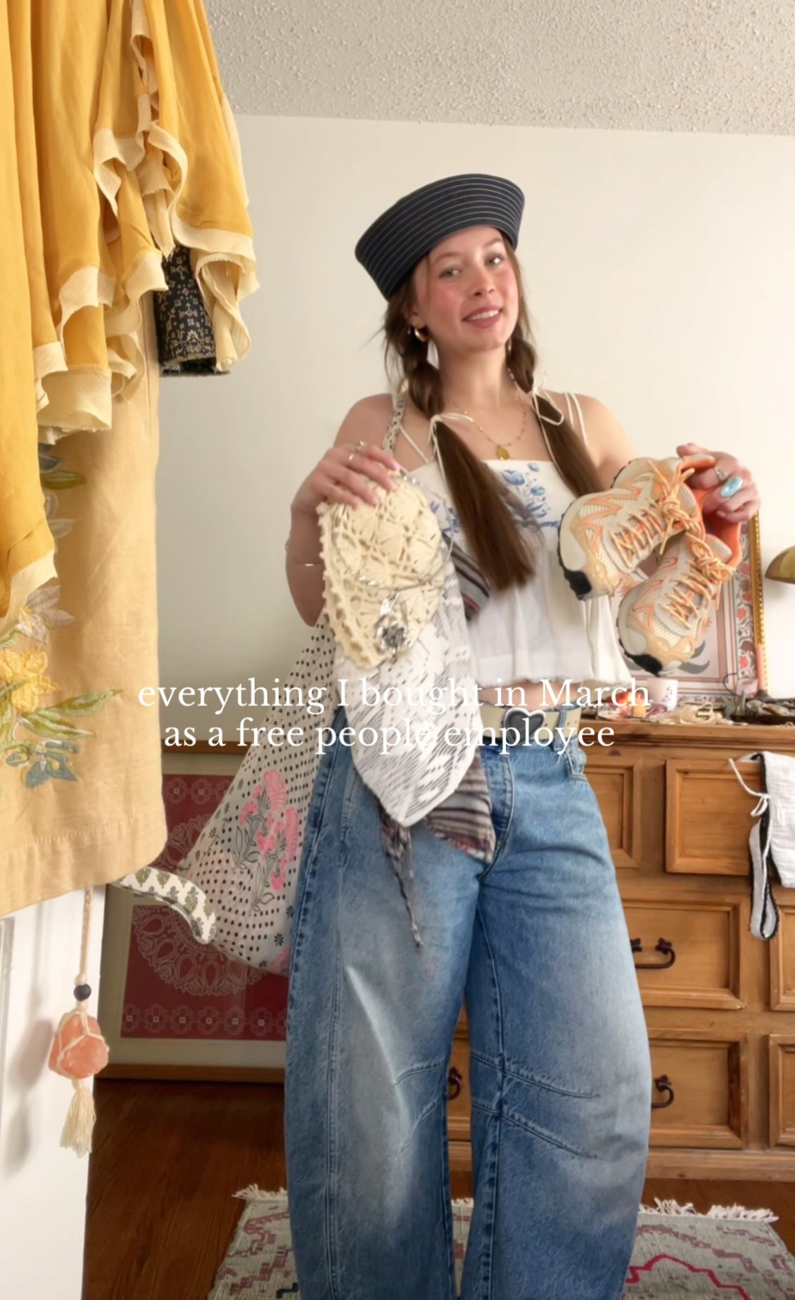 one thing about me is I’m going to bring home all the whimsy 🧜🏼‍♀️✨🦋 #freepeople

#LTKgrwm #LTKootd #LTKBeauty