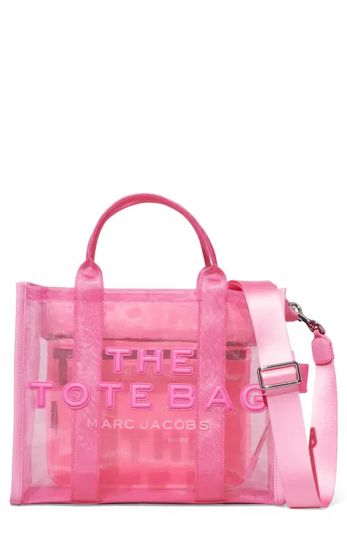 Marc Jacobs The Medium Mesh Tote Bag in Candy Pink at Nordstrom | Nordstrom