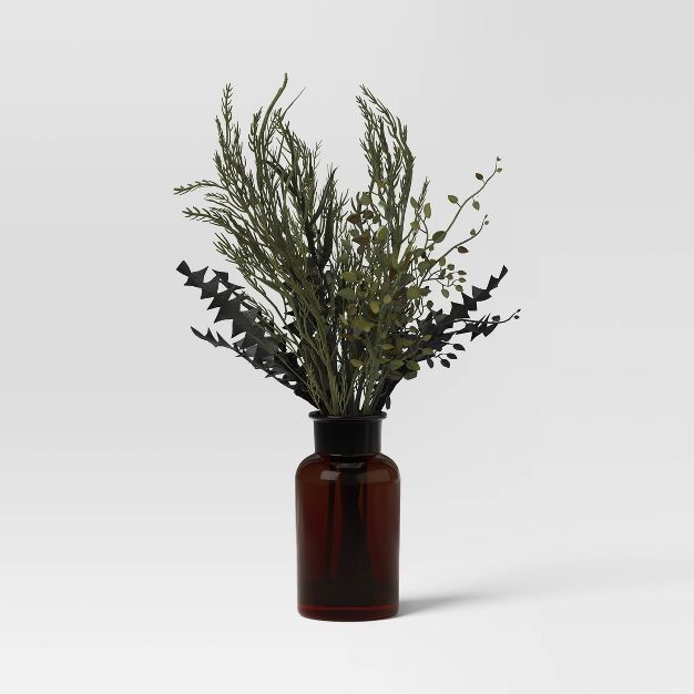 Grass Arrangement Artificial Plant Black - Threshold&#8482; | Target