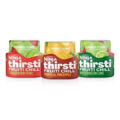 Ninja Thirsti Flavored Water Drops, FRUITI CHILL Variety Pack: Sugar-Free Drink Mix, Zero Calories, Coconut, Strawberry, Watermelon | Target