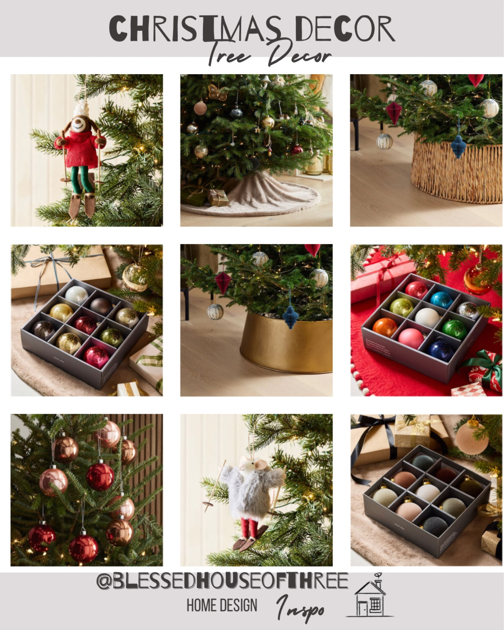 Love these Christmas decor finds

Christmas ornaments / tree collar / tree skirt / felt ornaments / dog ornament / mouse ornament / glass ball ornaments / faux fur tree skirt / natural weave tree collar / brass metal tree collar

#LTKstyletip #LTKHoliday #LTKhome