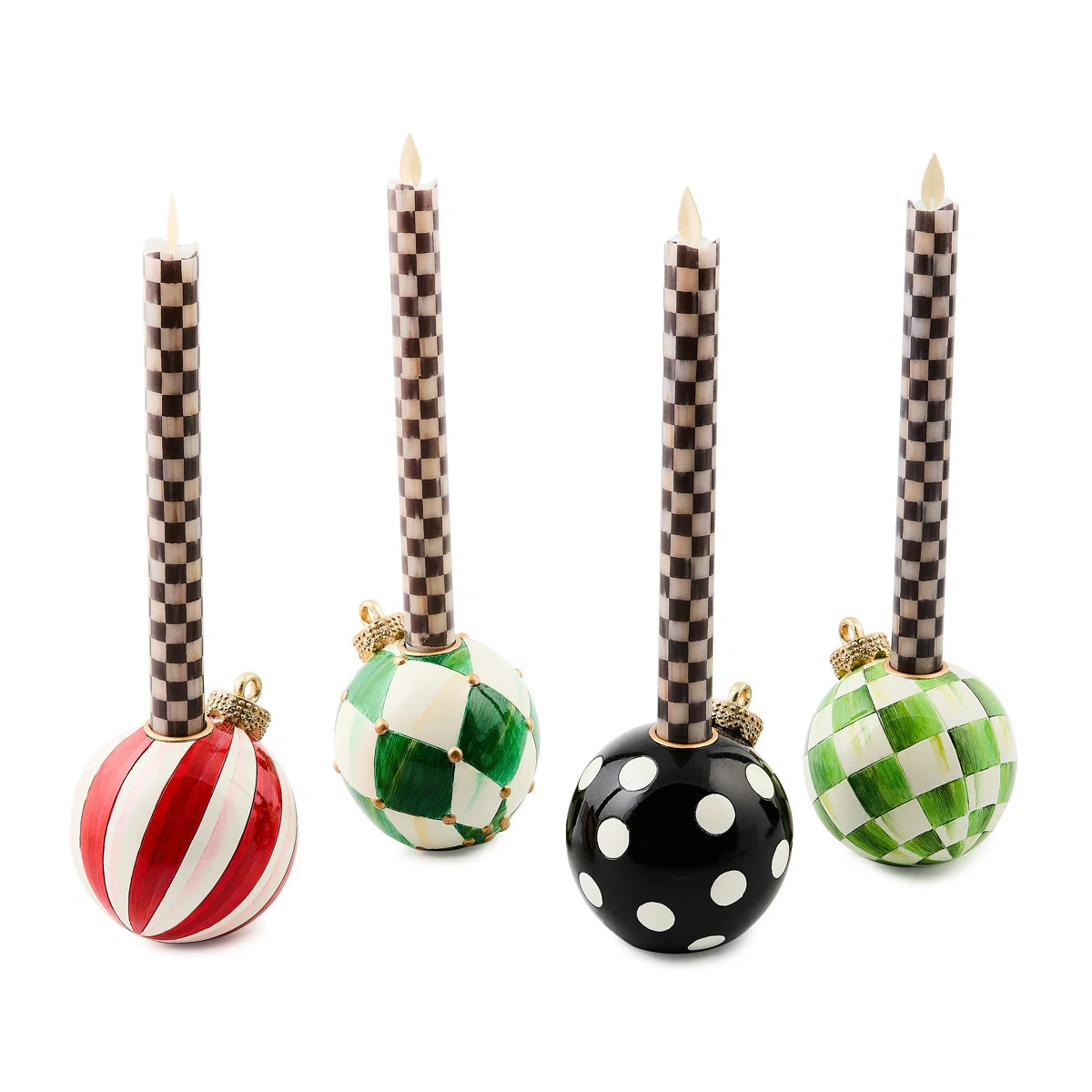 Check It Out Ornament Candle Holders (Set of 4) | Wayfair North America