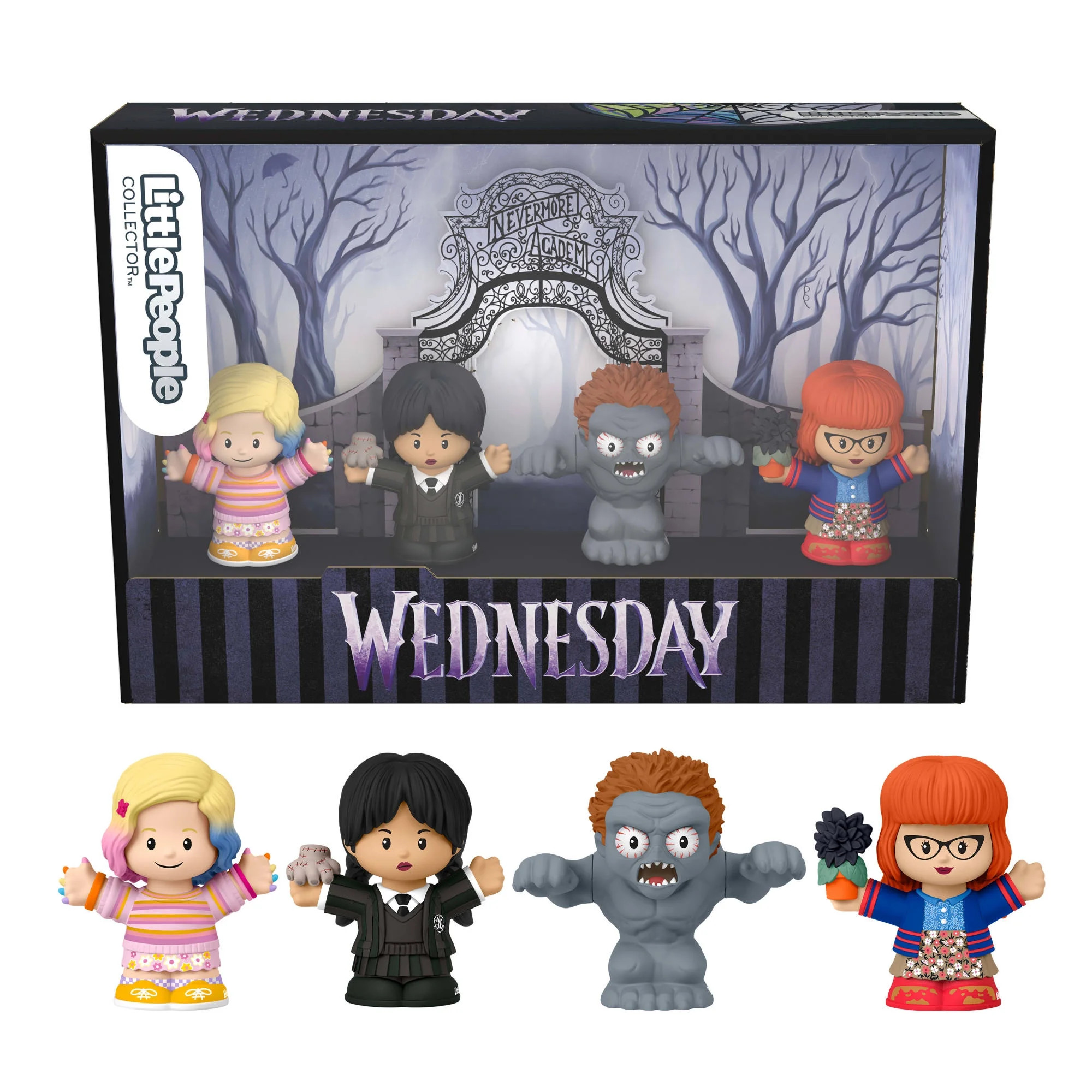 Little People Collector Wednesday Special Edition Set for Adults & Fans, 4 Figures | Walmart (US)