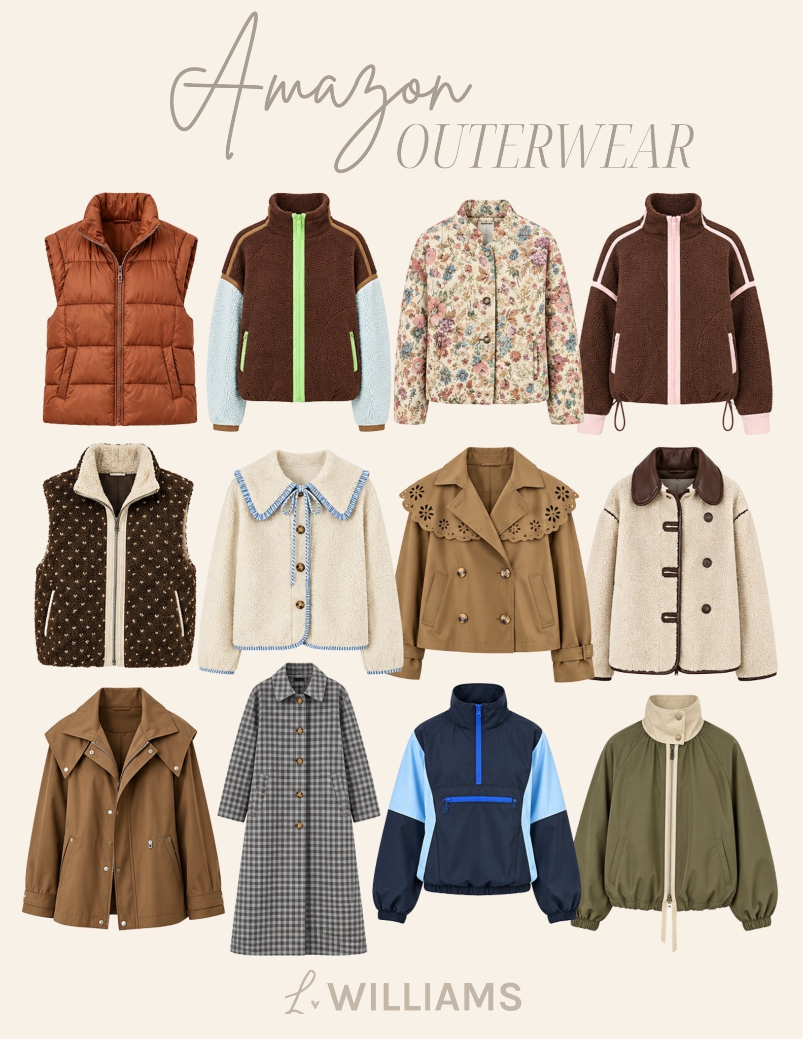 Amazon is on 🔥 with great jackets! Always read the reviews and typically I recommend sizing up on Amazon.
