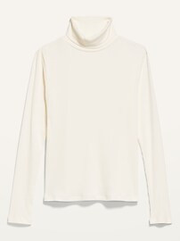 Rib-Knit Turtleneck Top for Women | Old Navy (US)