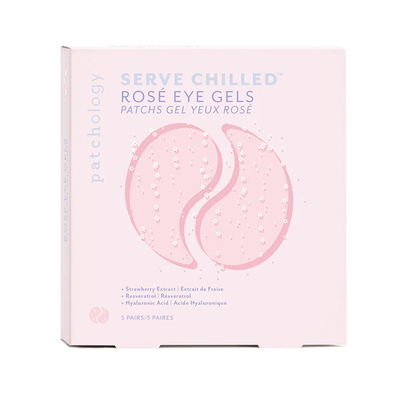 Serve Chilled™ Rosé Eye Gels | Rosé Eye Patch | Patchology | Patchology